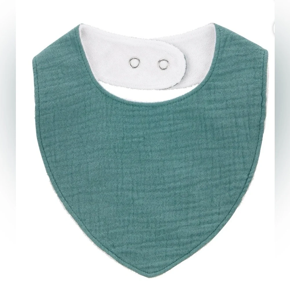 Carter's Child of Mine Baby Boy Gauze 3 Pc Bib Set
